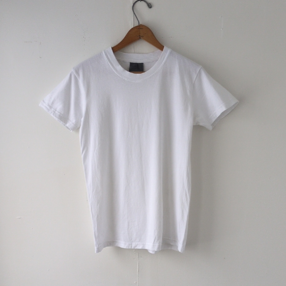Naked & Famous Denim White Short Sleeve Tee